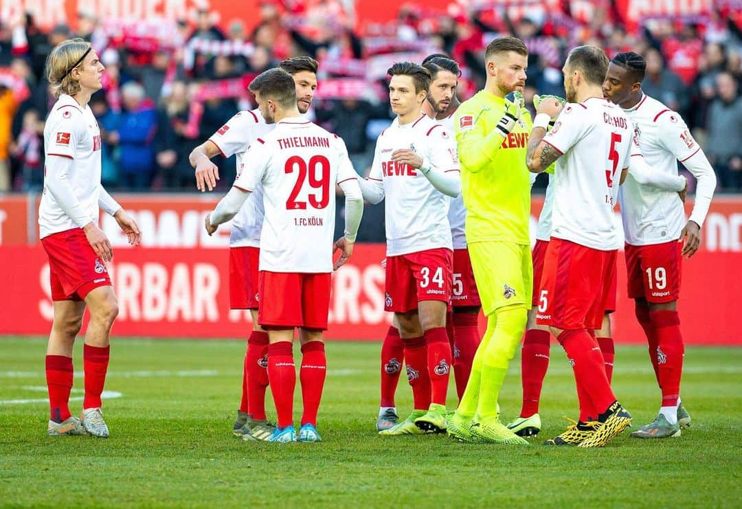 ティモ・ホルンさんのインスタグラム写真 - (ティモ・ホルンInstagram)「Mein 💯 Sieg im #effzeh Trikot 🙌 Danke für eure Unterstützung und die 🔝 Stimmung! 👍」1月19日 5時14分 - timohorn_1