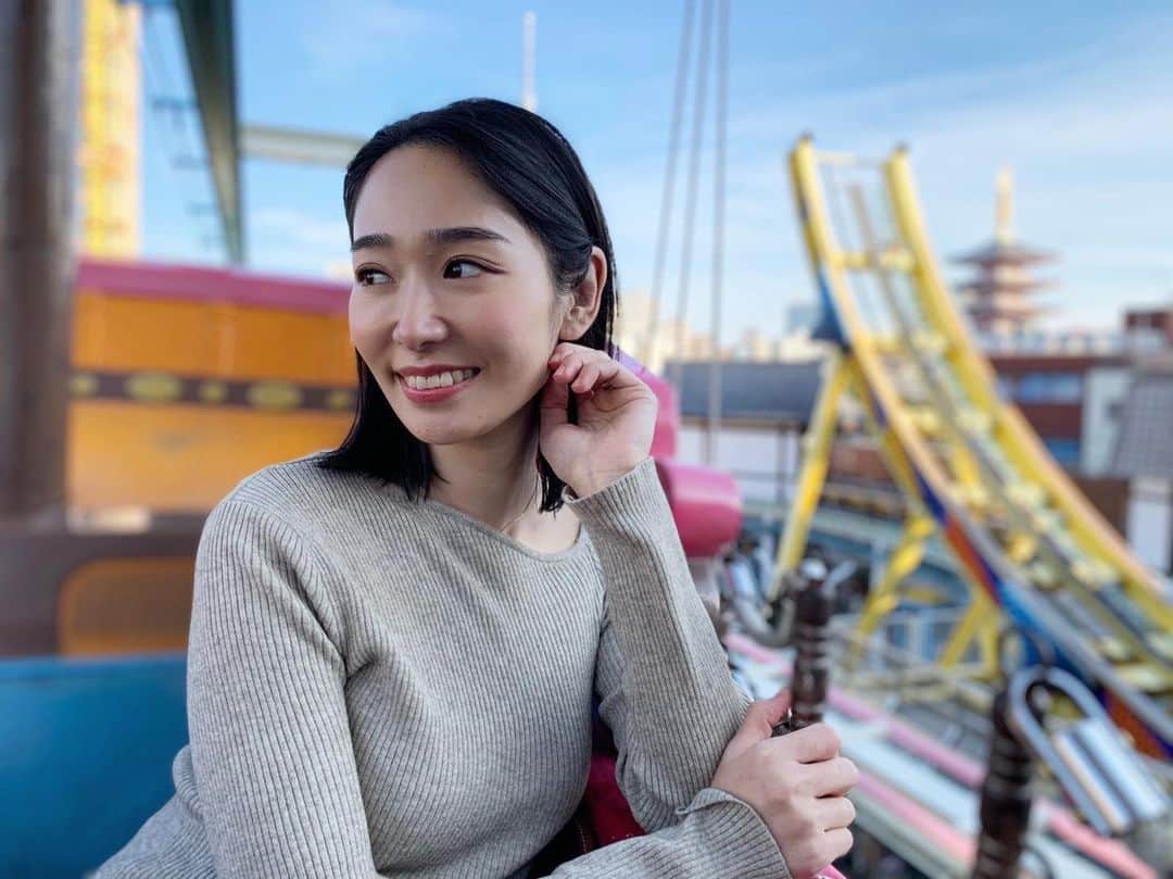 のインスタグラム：「📍浅草花やしき 思い出の詰まったあたたかい場所。 息子と来られて しあわせだなぁ。  何年後、 何十年後まで、 残っていて欲しいなぁ。  #花やしき #浅草 #asakusa」