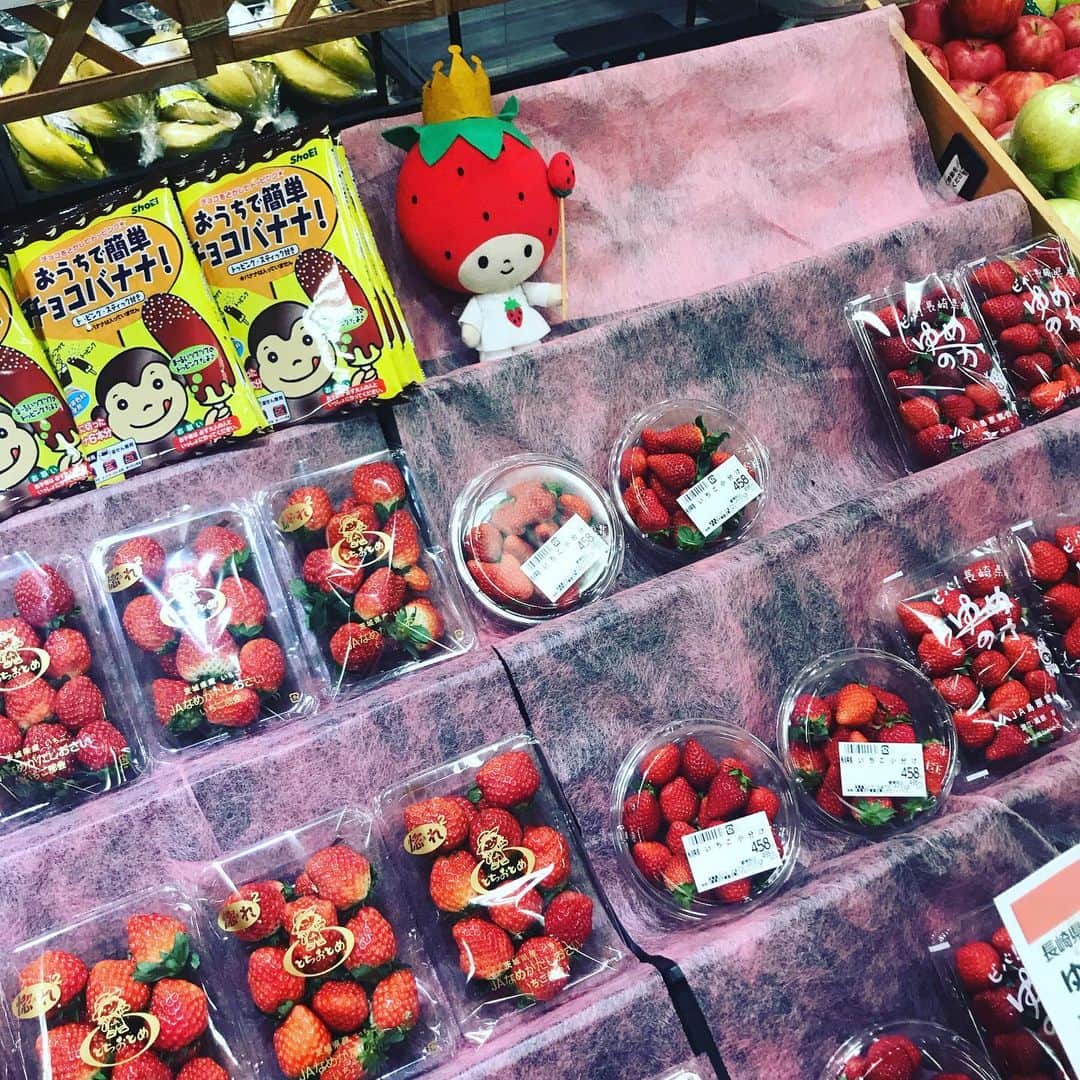 橋本大地さんのインスタグラム写真 - (橋本大地Instagram)「昨日スーパーの苺売り場でいちごの王様に出会ったよ🍓✨ #いちごの王様」1月19日 19時43分 - risingddt_daichi