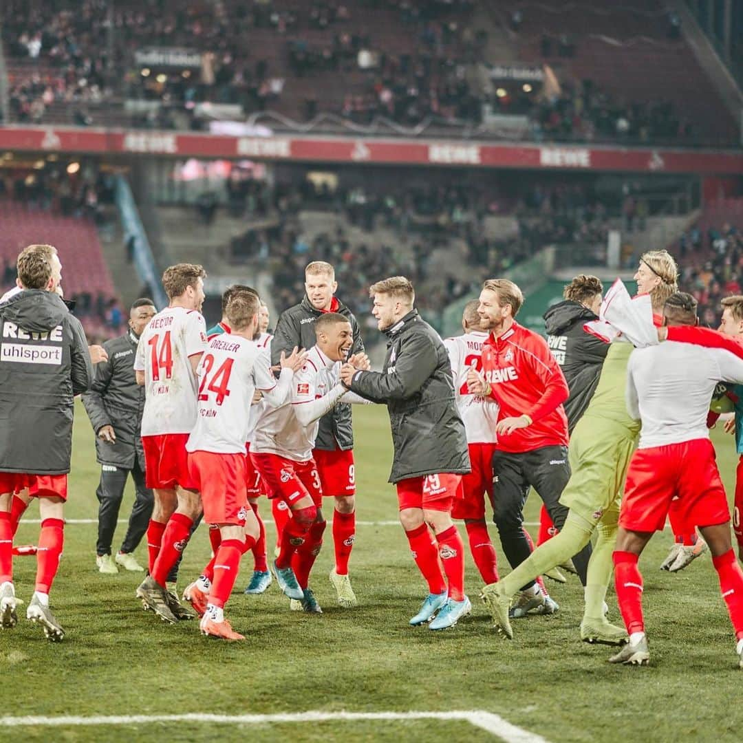 ジョン・コルドバさんのインスタグラム写真 - (ジョン・コルドバInstagram)「+3 Buen Trabajo Equipo 💪🏾 ⚽️ Gute Arbeit Team @fckoeln」1月19日 20時05分 - jhoncordoba9