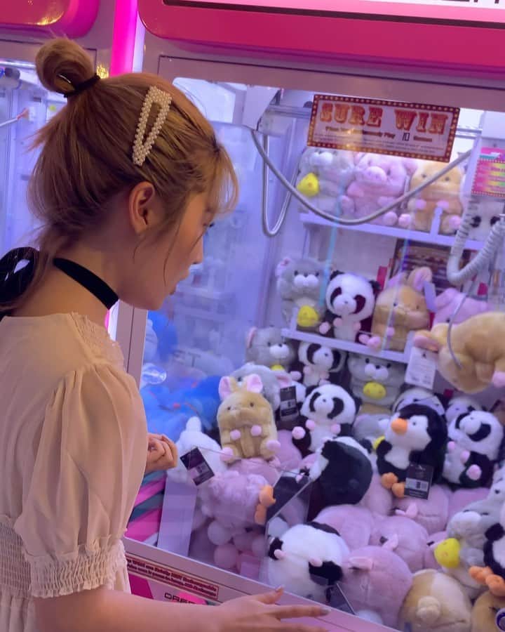 浪花ほのかのインスタグラム：「UFOキャッチャー🥴」