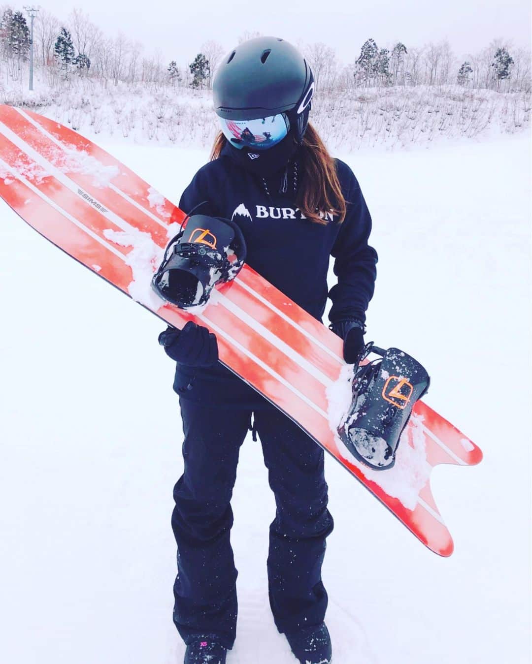 木村真野のインスタグラム：「#snowboarding #snowboard #sims #link」
