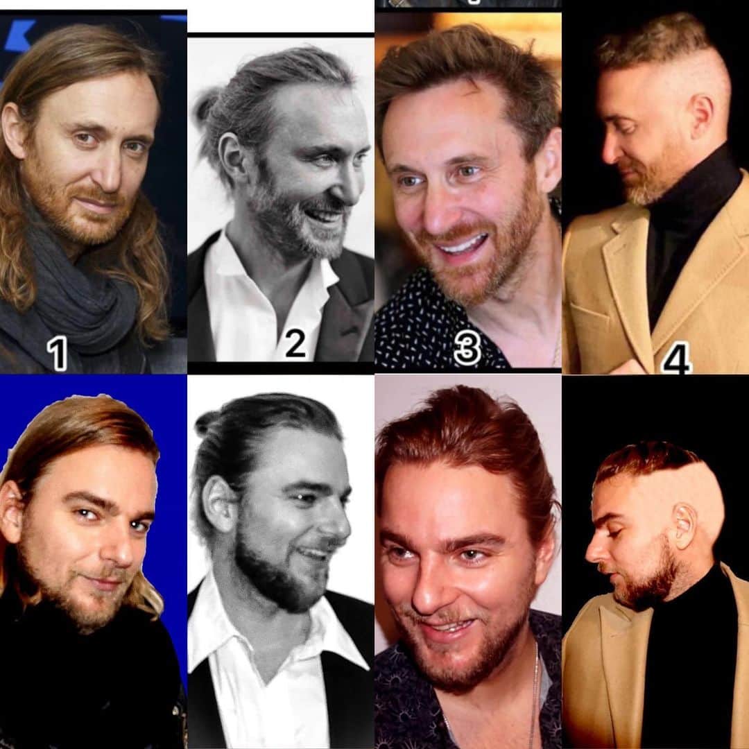 Showtekのインスタグラム：「Who did it better ? @davidguetta 😂😂😂😂. Swipe right」