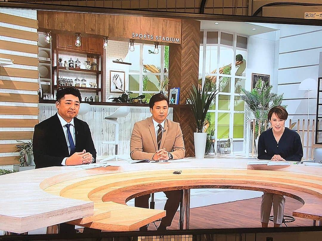 大西将太郎さんのインスタグラム写真 - (大西将太郎Instagram)「本日は中京テレビ 『スポスタ☆魂』 中日ドラゴンズで活躍された森野さんとは同級生ということで1978年コンビで出演させていただきました。ラグビーから野球、そしてサッカーなどスポーツの話題を取り上げています。ご覧下さった皆様本当にありがとうございました。いつも望月アナの落ち着きあるトークに助けてもらってます。昨日に引き続き、中京テレビのスタッフの皆様には大変お世話になりました。心から感謝しております！！ありがとうございました。また、出演させていただける時は事前に告知させていただきます！！名古屋での仕事を終えてお江戸の仕事に向かいます。 #中京テレビ #スポスタ☆魂 #森野将彦 #望月杏夏 #大西将太郎」1月19日 18時12分 - shotaro12