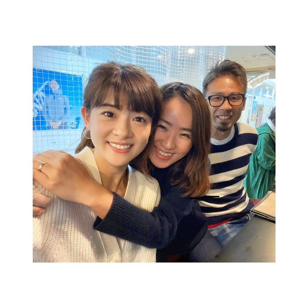 吉田奈央さんのインスタグラム写真 - (吉田奈央Instagram)「打ち合わせも兼ねて 今日はこのお2人と✨ あー、わらった笑ったー🤣  お店の方に 功治さんと兄妹？間違えられ 嬉しかった私です🥰  今年もよろしくお願い致します❣️. .  #理恵子と奈央の今日からできるアス飯  @magicalrieko  #山瀬理恵子 #山瀬功治 #愛媛FC #アス飯 #南海放送」1月19日 18時43分 - naoyoshida0903