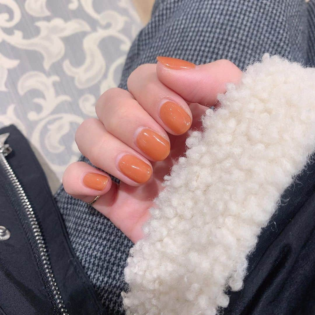 楠ろあさんのインスタグラム写真 - (楠ろあInstagram)「newnail 🍊」1月19日 18時54分 - roa.k6