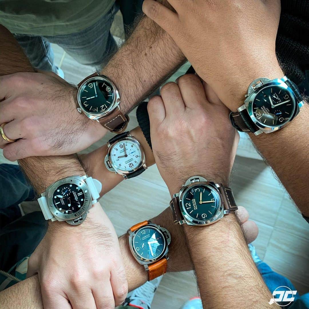 パネライのインスタグラム：「Heading out to setup stop number 1 on the first ever Panerai Central X @panerai Middle East tour with the #PaneraiMEA team. Jeddah here we come. @gabybitarian @makramdaouk @johnnymaawad @le_mab @karenkougioumtzi #paneraicentral #PAM312 #PAM1321 #PAM372 #PAM721」