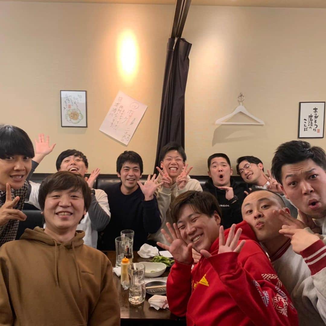 羽尻紘規のインスタグラム：「舞台監督の前田さんが京都の会を開いてくれました🌵🌵 京都の良いところと悪いところが全部出てました！ ちょい悪いところのが多かったです！」