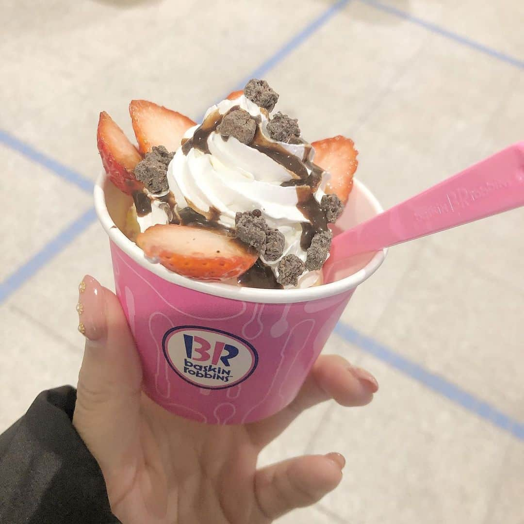 中野愛理さんのインスタグラム写真 - (中野愛理Instagram)「🍓×🍫×🍨=👼🏻」1月19日 21時55分 - airi_nakano_