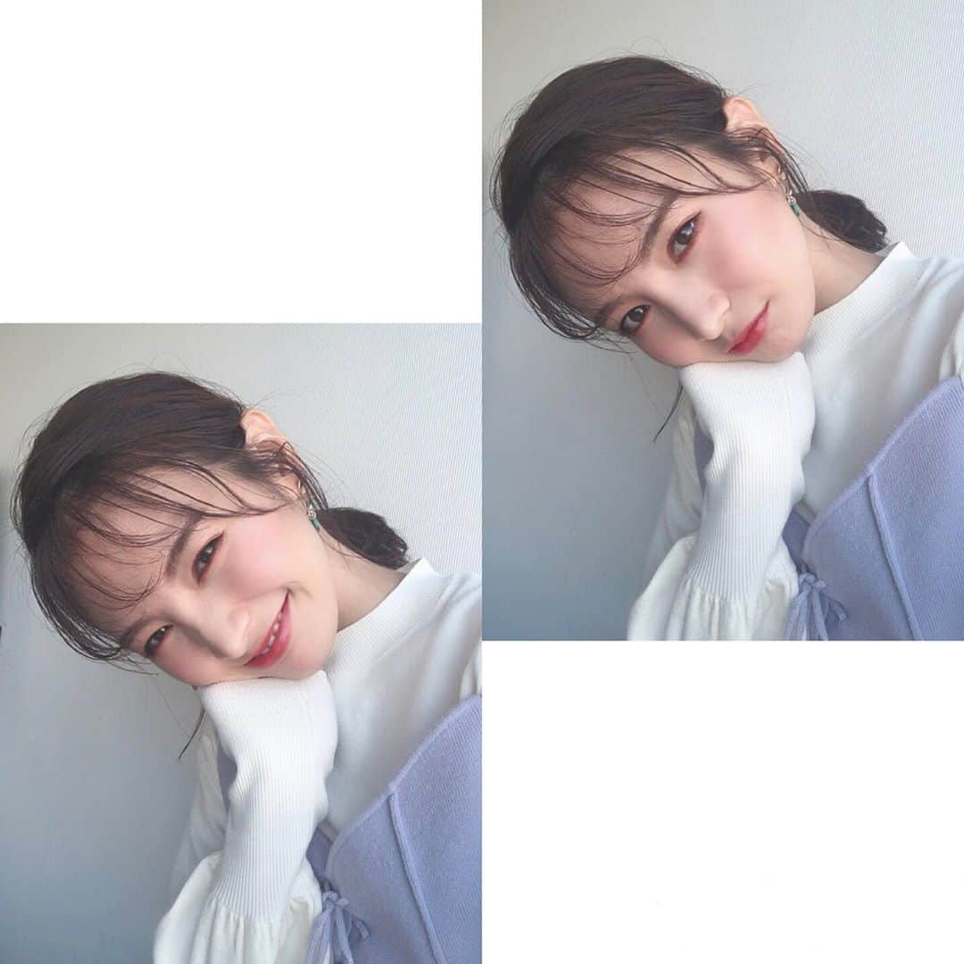 ほのかさんのインスタグラム写真 - (ほのかInstagram)「白い服はレフ板代わり👀💟 ・ #fashion #white #fashionista #makeuptutorial #makeupartist  #photo #honoka #me #model #honoka #instagood #ほのか #harmonypromotion」1月19日 22時40分 - nononon159