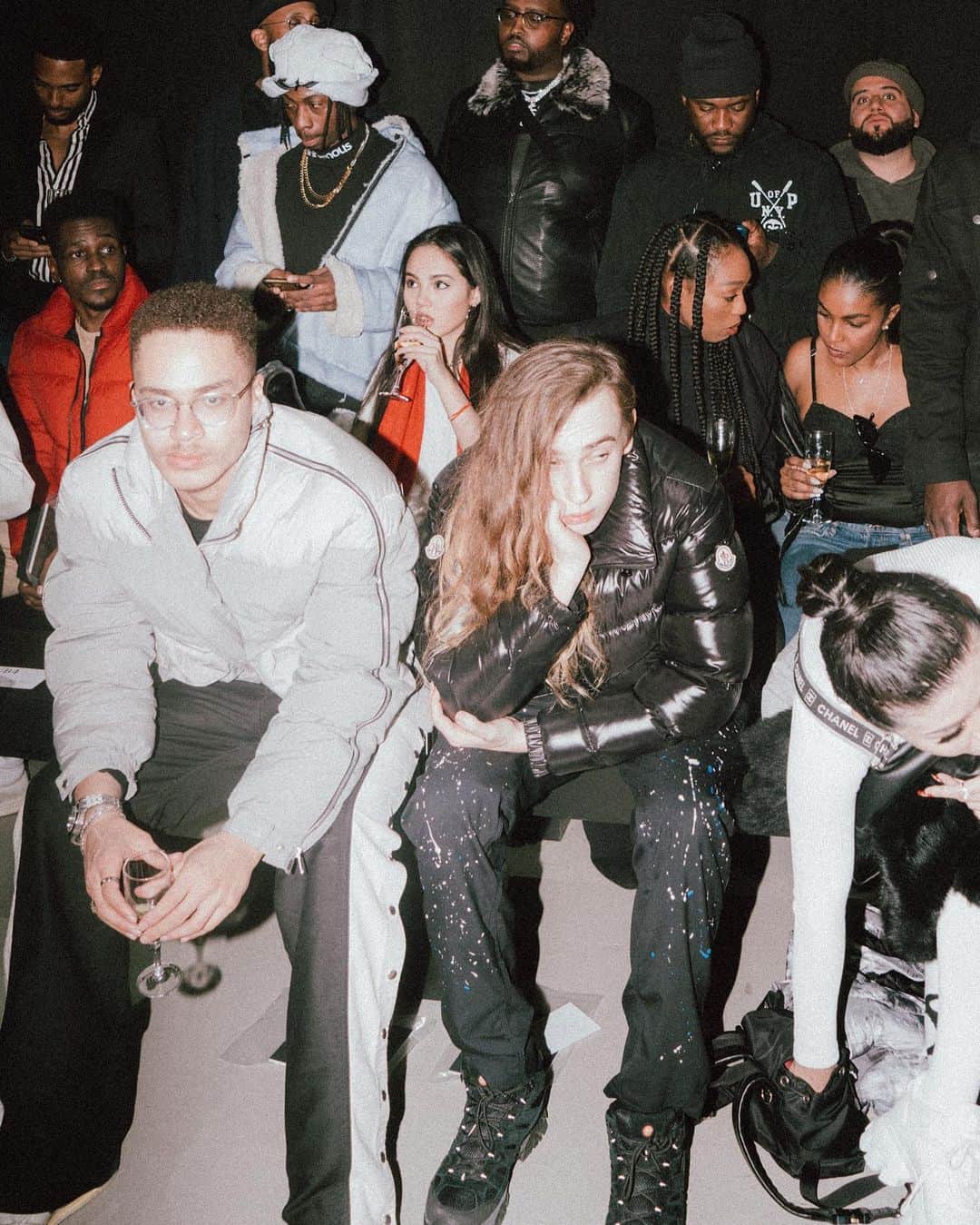 タトラスさんのインスタグラム写真 - (タトラスInstagram)「@derekwise @keithcelam @interlockshorts Guests at TATRAS x @riot__hill runway show during #PFW at Palais de Tokyo.  ______⁠⠀ #SoFarSoGood #TatrasxRiotHill #FW20⁠⠀」1月19日 23時19分 - tatras_official