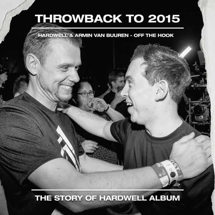 ハードウェルのインスタグラム：「"Off The Hook" with @arminvanbuuren was one of the most unexpected collabs of 2015🙏 It's featured on "The Story Of Hardwell" album, which will be out on January 31!」