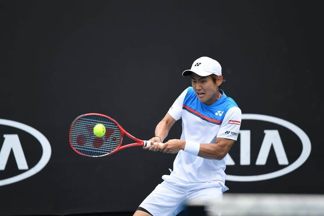 西岡良仁さんのインスタグラム写真 - (西岡良仁Instagram)「Great start in AO!!!! Let’s go next round!!! #australianopen2020 #全豪オープン　#一回戦突破」1月20日 15時07分 - yoshihito0927