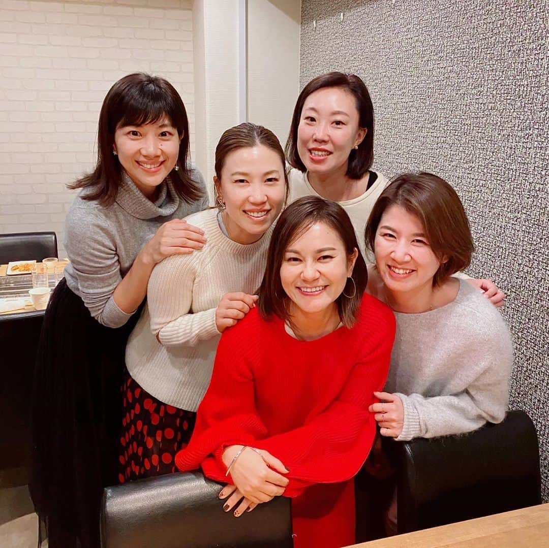 潮田玲子さんのインスタグラム写真 - (潮田玲子Instagram)「新年会という名の女子会😍🙌 あー楽しかった💓🥰 #新年会 #女子アスリート仲間 #スポーツ好き🤣☝️ #みんな明るくて #楽しいね」1月20日 14時47分 - reikoshiota_official