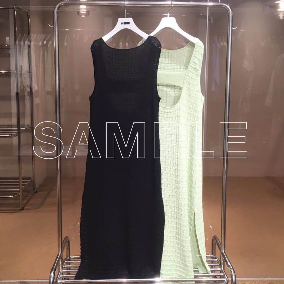 H BEAUTY&YOUTHさんのインスタグラム写真 - (H BEAUTY&YOUTHInstagram)「H 2020SS Collection for Women ＜RUS＞ knit cami dress ¥40,000-(+tax) 2月下旬入荷予定  #H_beautyandyouth @h_beautyandyouth  #BEAUTYANDYOUTH #Unitedarrows #rus」1月20日 14時55分 - h_beautyandyouth