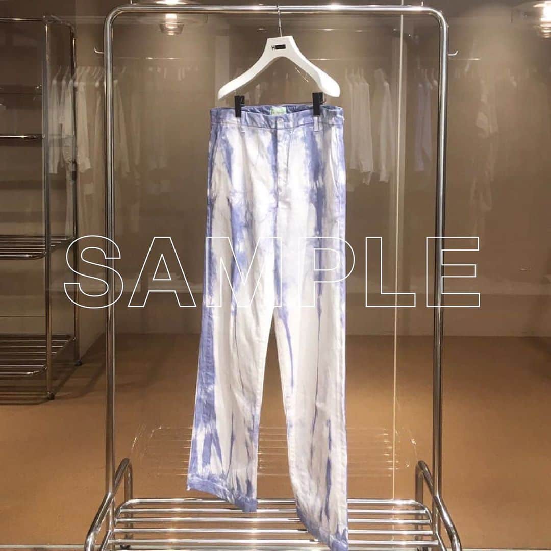 H BEAUTY&YOUTHさんのインスタグラム写真 - (H BEAUTY&YOUTHInstagram)「H 2020SS Collection for Women ＜Aries＞ tie-dye chino ¥47,000-(+tax) 2月上旬入荷予定  #H_beautyandyouth @h_beautyandyouth  #BEAUTYANDYOUTH #Unitedarrows #aries」1月20日 14時59分 - h_beautyandyouth