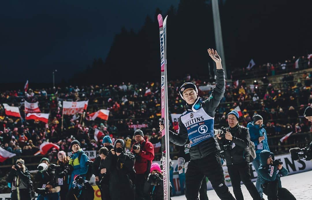 小林陵侑のインスタグラム：「Thankyou titisee #スキージャンプ #ワールドカップ #ryoyukobayashi #小林陵侑 #土屋ホーム 📸: @jfkfeichter」