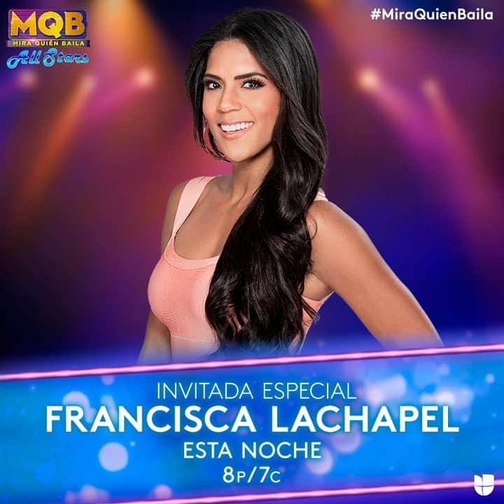 Despierta Americaさんのインスタグラム写真 - (Despierta AmericaInstagram)「Apoyemos a nuestra @franciscalachapel esta noche en #MiraQuienBaila a las 8P/7C. ¡Te espera!」1月20日 8時00分 - despiertamerica