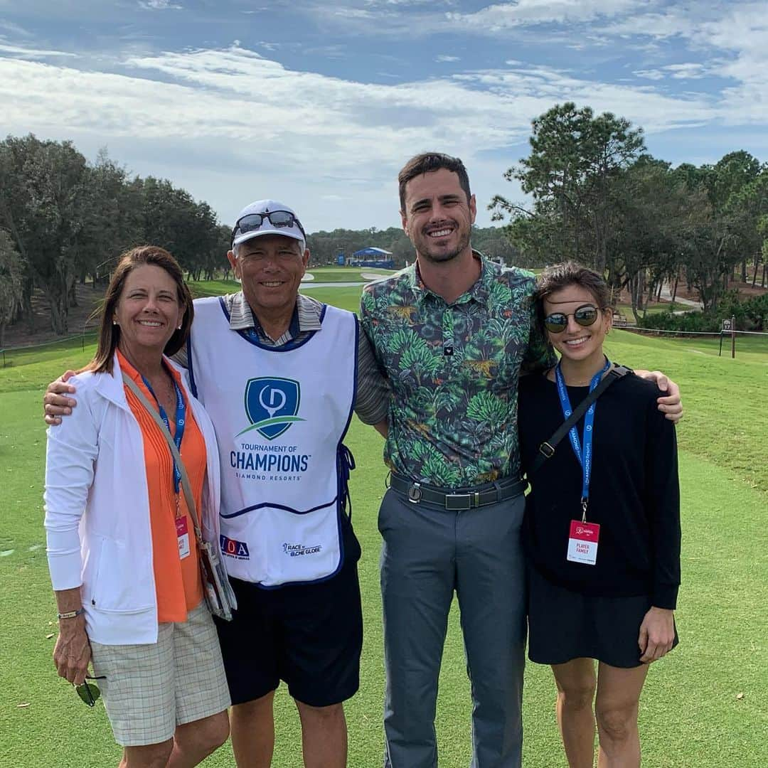 ベン・ヒギンズさんのインスタグラム写真 - (ベン・ヒギンズInstagram)「I grew up playing golf with my family, walking the fairways smacking the ball around. Playing at the @diamondresorts #diamondlpga championship with my dad on the bag and @jessclarke_ and @lakefox2002 walking alongside was a dream! As the @lpga_tour players were shooting low to mid 60s my personal goal was to break 80 for at least one day, today I shot a 78. I’m on my way to the big time! These are memories that I’ll have forever. Thank you @thevacationdr and @diamondresorts for having us out, thanks to the @lpga_tour for letting all of us want to be pros play alongside you all, thanks to volunteers for four amazing days, and thank you all for coming to say hello!」1月20日 9時35分 - higgins.ben