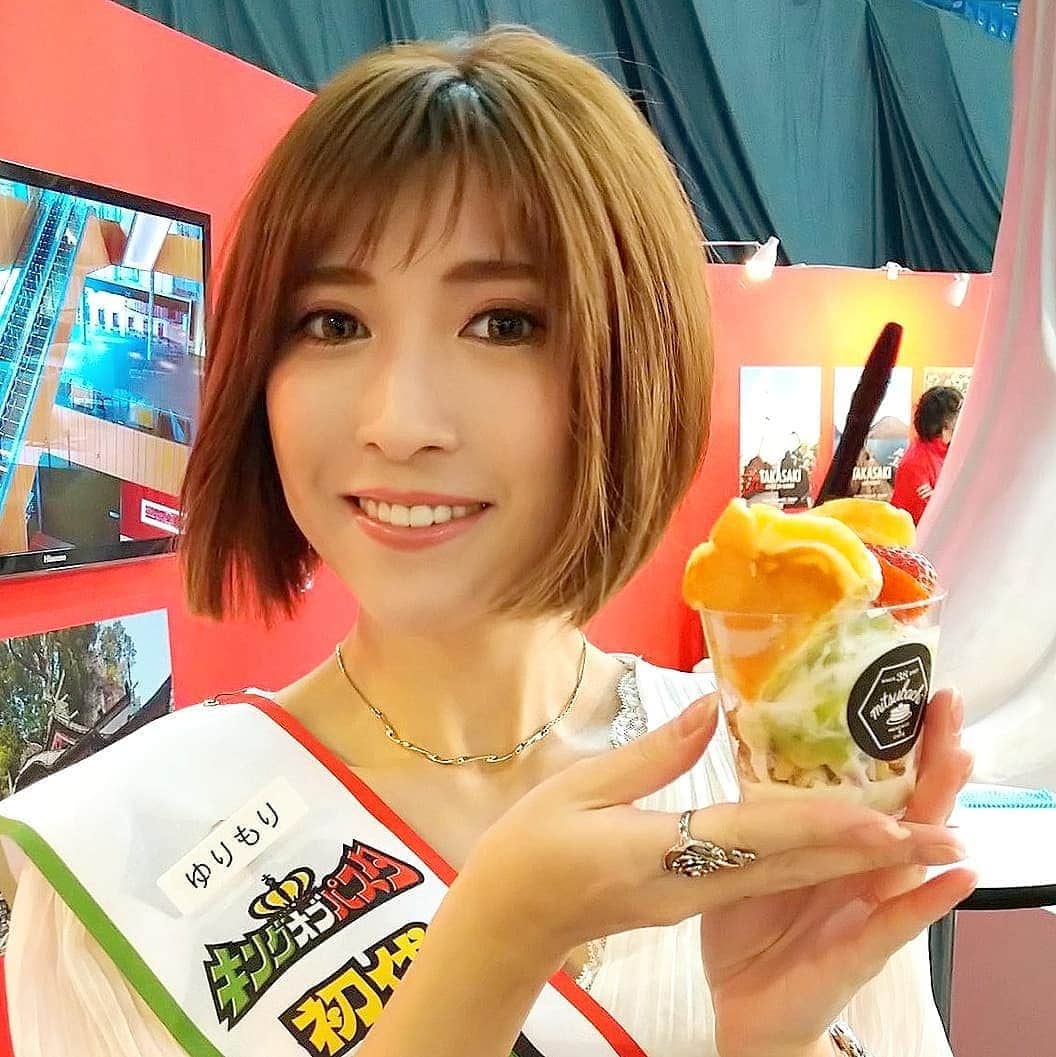 石関友梨のインスタグラム：「たくさんの御来場ありがとうございました！！大変ではあったけど、とても充実した時間が私も過ごせました(⁎˃ᴗ˂⁎)皆さまに感謝です🎀  また、これからもがんばれます🐻💕 #ふるさと祭り東京2020 #高崎パスタ大使 #高崎グルメ #群馬 #エンジェル」