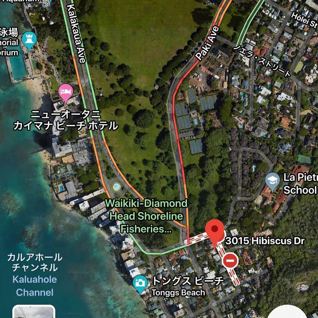 KAUKAU/カウカウハワイさんのインスタグラム写真 - (KAUKAU/カウカウハワイInstagram)「1/19 17:00 ダイヤモンドヘッドエリアでの火事と銃撃事件は、すでに鎮火していますが、依然、現場周辺は通行止め、渋滞が起きています。みなさま引き続きお気をつけて。」1月20日 12時51分 - kaukau_hawaii