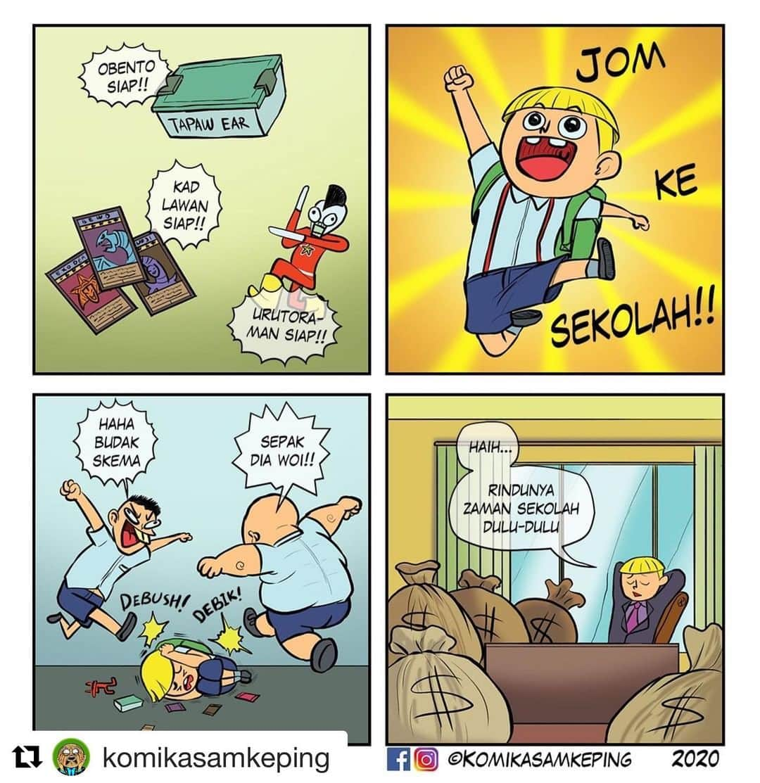 Koleksi Komik Malaysiaさんのインスタグラム写真 - (Koleksi Komik MalaysiaInstagram)「#Repost @komikasamkeping with @get_repost ・・・ terobek . . . . . . . . . . . #komikasamkeping #komikinstagram #komikstrip #komikmalaysia」1月20日 13時15分 - tokkmungg_exclusive