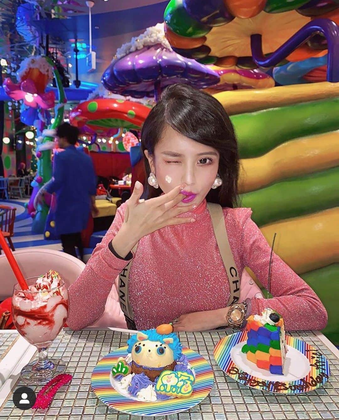 KAWAII MONSTER CAFEのグルメインスタ