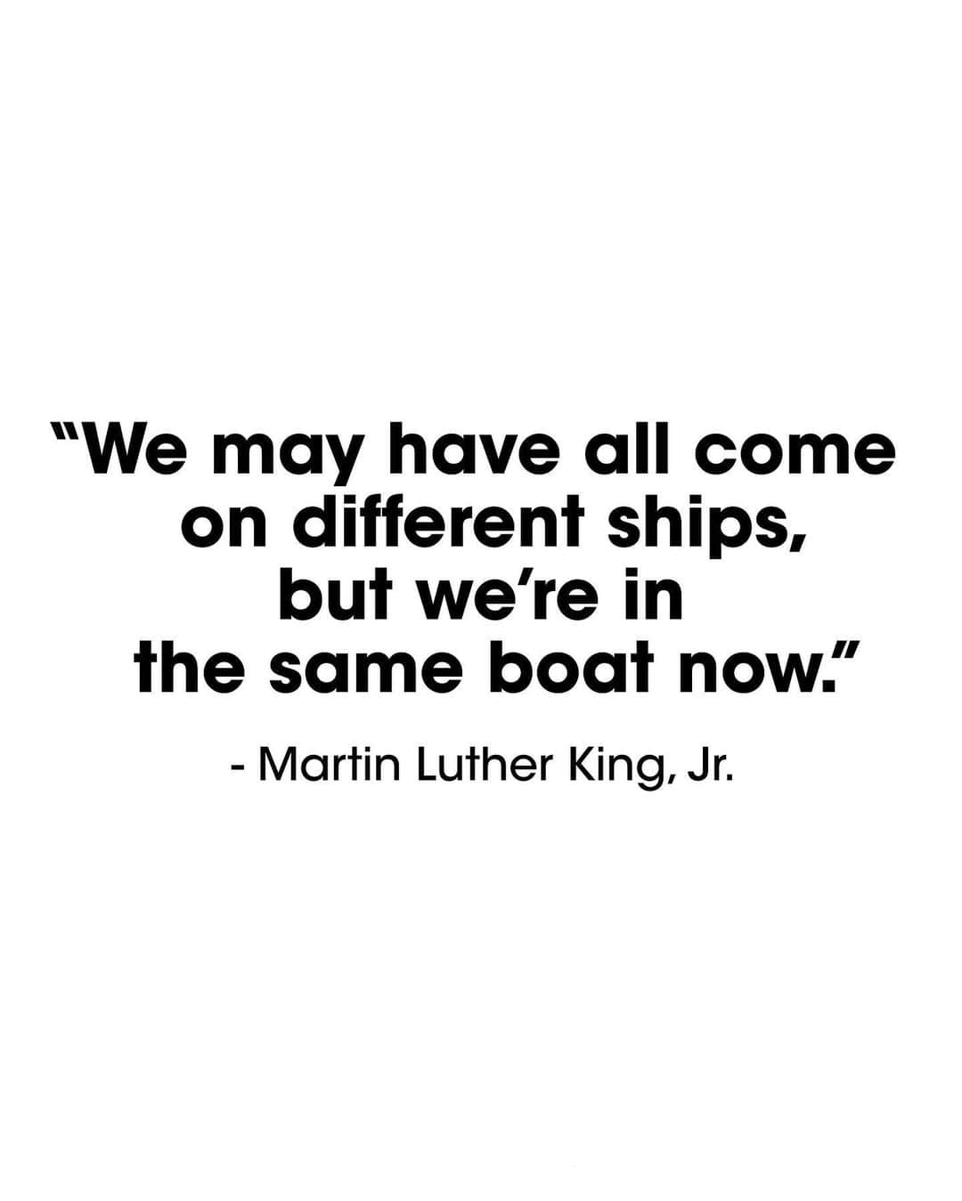 のインスタグラム：「Remembering the powerful words of Dr. Martin Luther King, Jr. today as we celebrate his enduring legacy. . . . . . . . #MLK #MLKDay #MLKQuotes #MartinLutherKingJr #Bloomingdales」