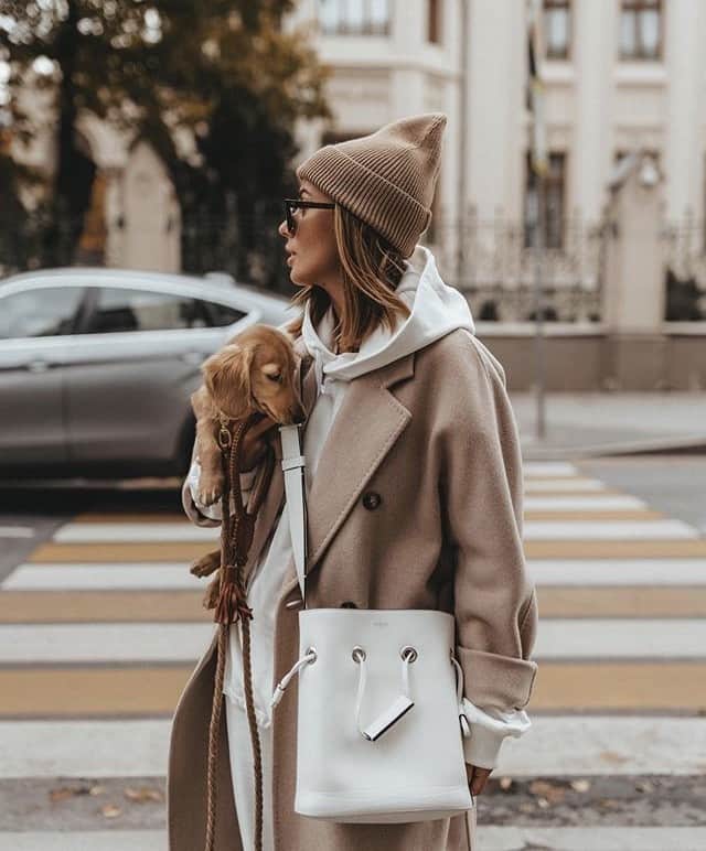 SAC SEAU LE HUIT 青 DE LANCEL ランセル