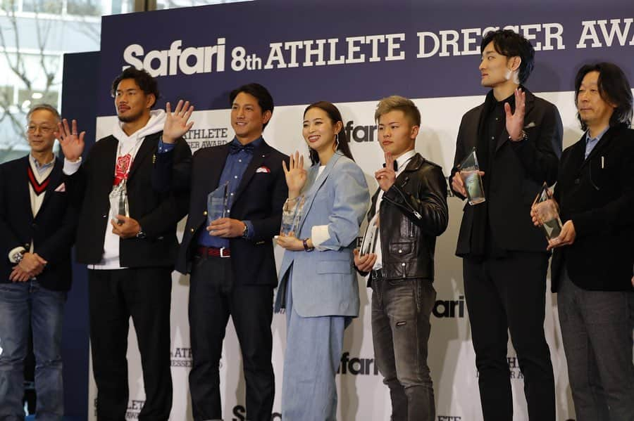 山中亮平さんのインスタグラム写真 - (山中亮平Instagram)「第8回 Safari Athlete Dresser Awardに選ばれました！ファッションが好きなので選ばれてとても嬉しかったです😆ありがとうございました😌 #Safari #アスリートドレッサーアワード #楽しかったです #ありがとうございました」1月20日 17時19分 - yamanaka10