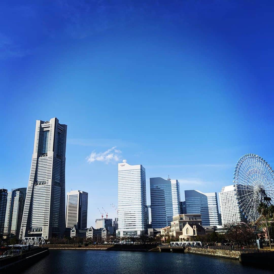 此ノ木よしるさんのインスタグラム写真 - (此ノ木よしるInstagram)「横浜の青空  #横浜 #路地裏 #関内 #みなとみらい #青空」1月20日 17時44分 - y_konogi