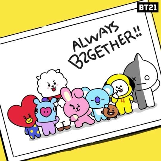 BT21 Stars of tomorrow, UNIVERSTAR!のインスタグラム