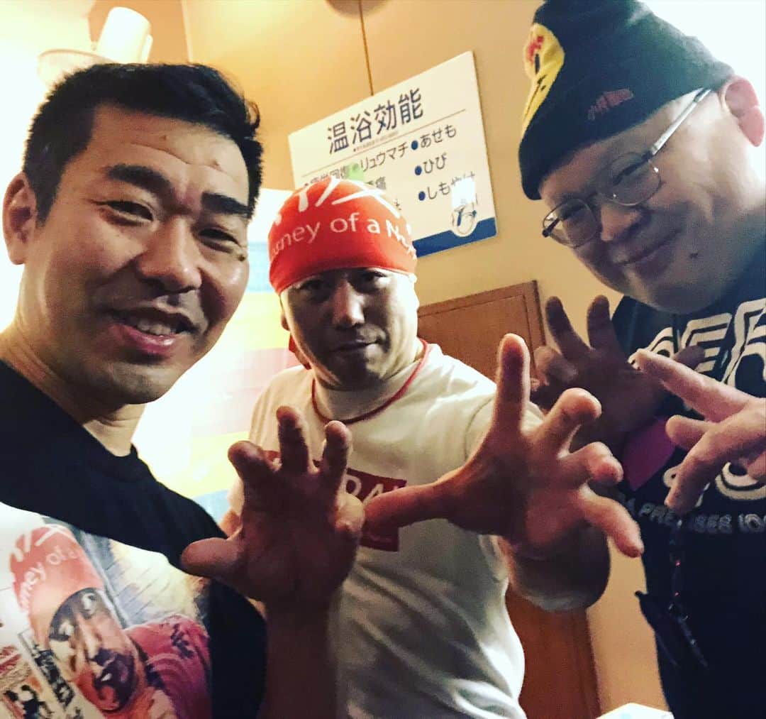 のインスタグラム：「パネッパー。熱波検定受講しました！筋肉痛やばい。こんなにクタクタになると思わなかった。渡辺さん、井上さんのご指導も大変勉強になりました。 #サ道 #パネッパ  #おふろの国  #井上勝正」