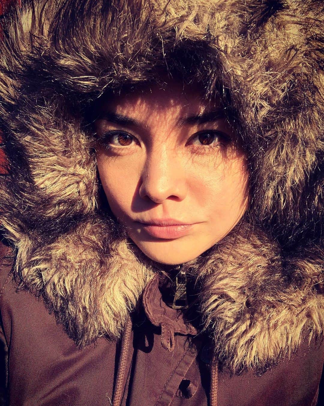 加賀美セイラさんのインスタグラム写真 - (加賀美セイラInstagram)「My #winter #coat from #Abercrombie that I bought #LongLongTimeAgo but it’s still #cute ♥️♥️♥️」1月20日 18時18分 - serakagami