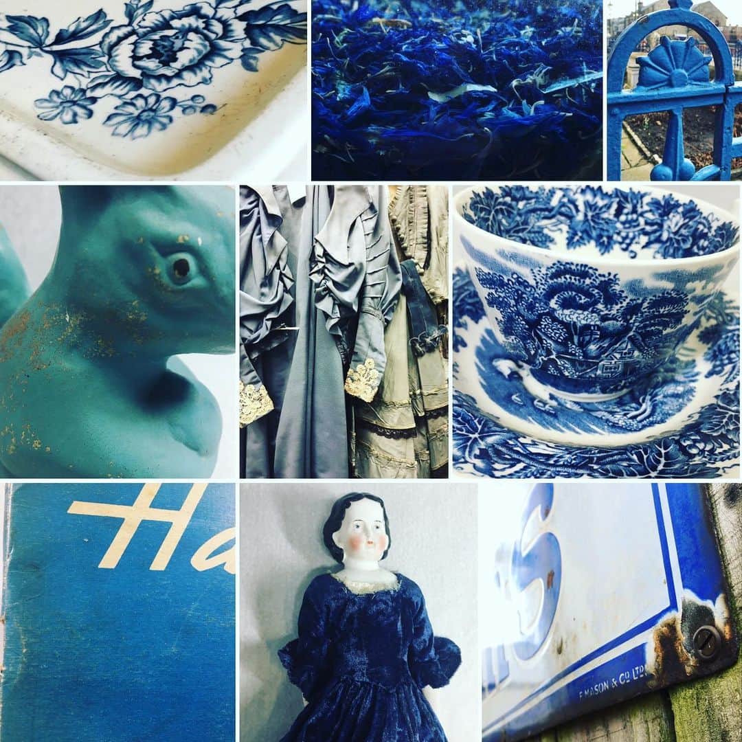 ベーミッシュ美術館さんのインスタグラム写真 - (ベーミッシュ美術館Instagram)「Apparently it’s #BlueMonday, the most depressing day of the year. We can’t not smile looking at some of our prettiest blue objects! 💙」1月20日 18時38分 - beamish_museum