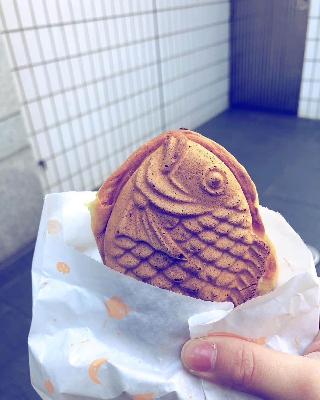 木下友里のインスタグラム：「たい焼き  #木下スタイル」