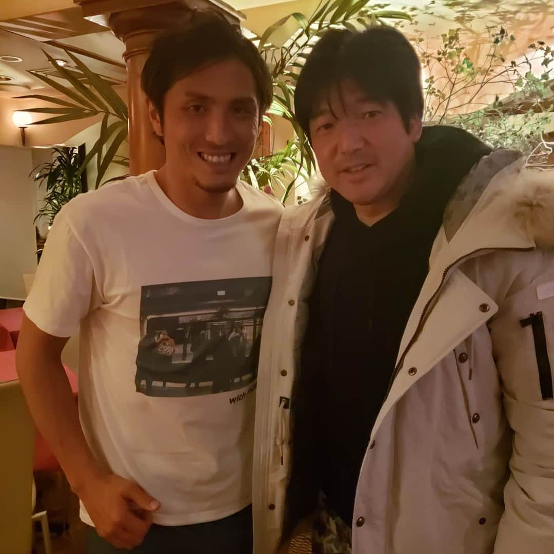 那須大亮さんのインスタグラム写真 - (那須大亮Instagram)「久しぶりに名波さんと会いました！！ ご飯食べに行ったら、ほんと偶然に名波さんとバッタリ(^_^) その時に撮ってもらいました👀📷✨ #名波浩  #レジェンド #いつも変わらない優しさ」1月20日 20時12分 - nasudaisuke_official