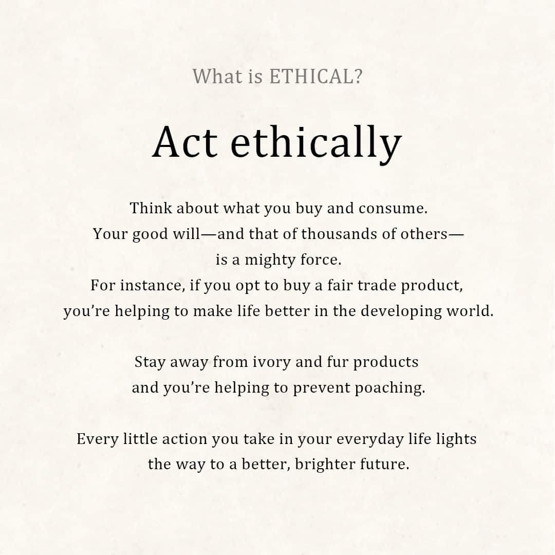 citizenlwatchさんのインスタグラム写真 - (citizenlwatchInstagram)「CITIZEN L takes ethical manufacturing seriously. Check out our Brand Concept from website. . Link in bio @citizenlwatch ﻿ . CITIZEN Lはエシカルなものづくりに真剣に取り組んでいます。 . わたしたちのブランドコンセプトはプロフィールトップ @citizenlwatch のURLからご覧ください。 . ∵∵∵∵∵∵∵∵∵∵∵∵∵∵∵∵ A beautiful future based on brave choices. CITIZEN L. A new kind of luxury watch. ∵∵∵∵∵∵∵∵∵∵∵∵∵∵∵∵ #CitizenL #Citizen #citizenwatch #ethical #ethicalwatch #ethicalfashion #ethicallymade #ethicalbeauty #EcoDrive #lightpowered #drivenbynature #ecofriendlyfashion #sustainablity #sustainableclothing #sustainablymade #sustainabledesign #watch #wristwatches #ladieswatch #wristwear #ilovewatches #accessorylove #dailywatchpic #beautiful #sophisticatedstyle #シチズンエル #シチズンエルウォッチ #エシカル #エシカルファッション #エシカルウォッチ」1月20日 21時00分 - citizenlwatch