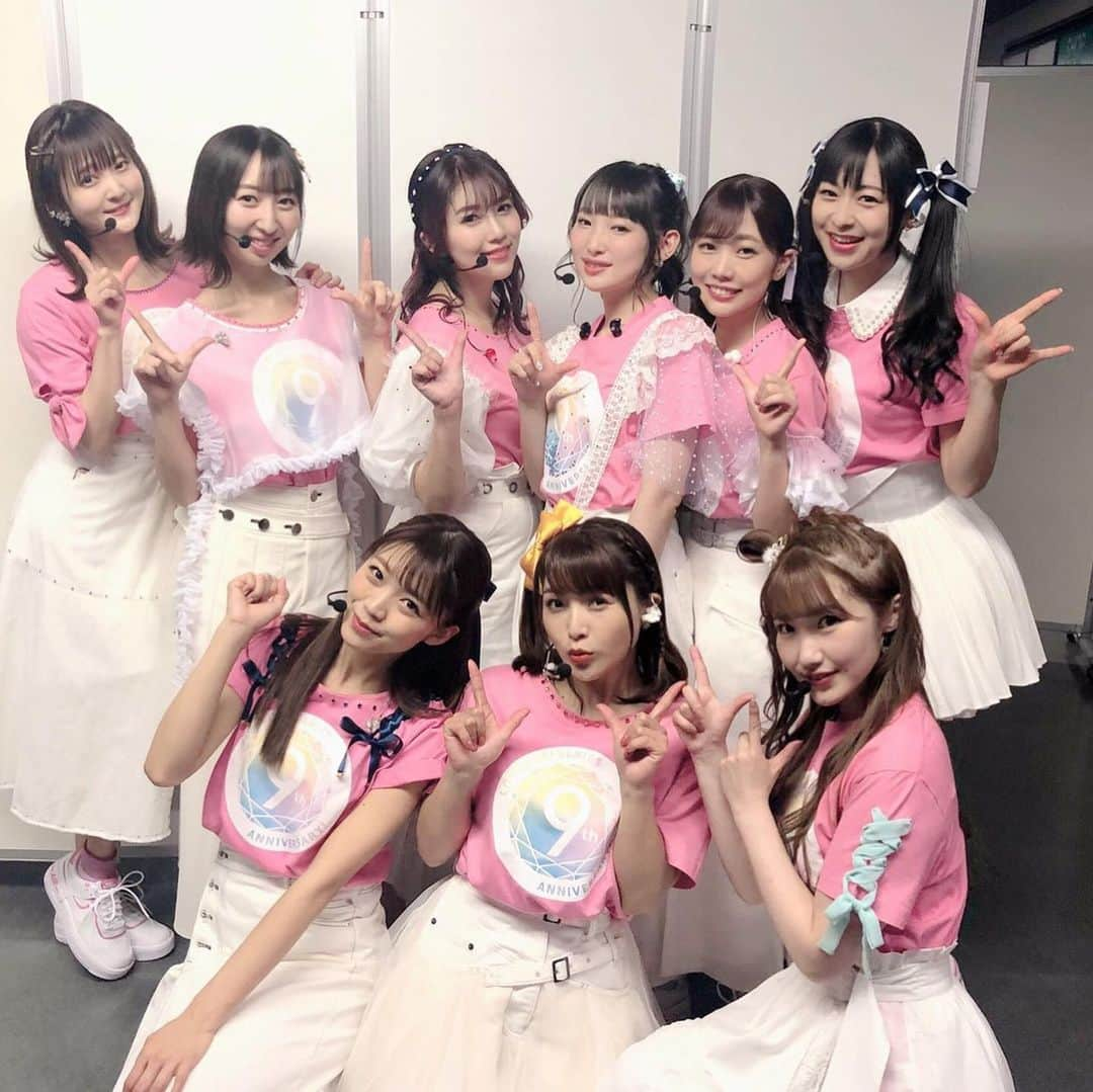 楠田亜衣奈さんのインスタグラム写真 - (楠田亜衣奈Instagram)「μ'sちゃん 9人揃うとめっちゃうるさい笑 個性の集まり  なんだかすごく不思議な関係。 #ラブライブフェス」1月21日 0時45分 - kusudaaina