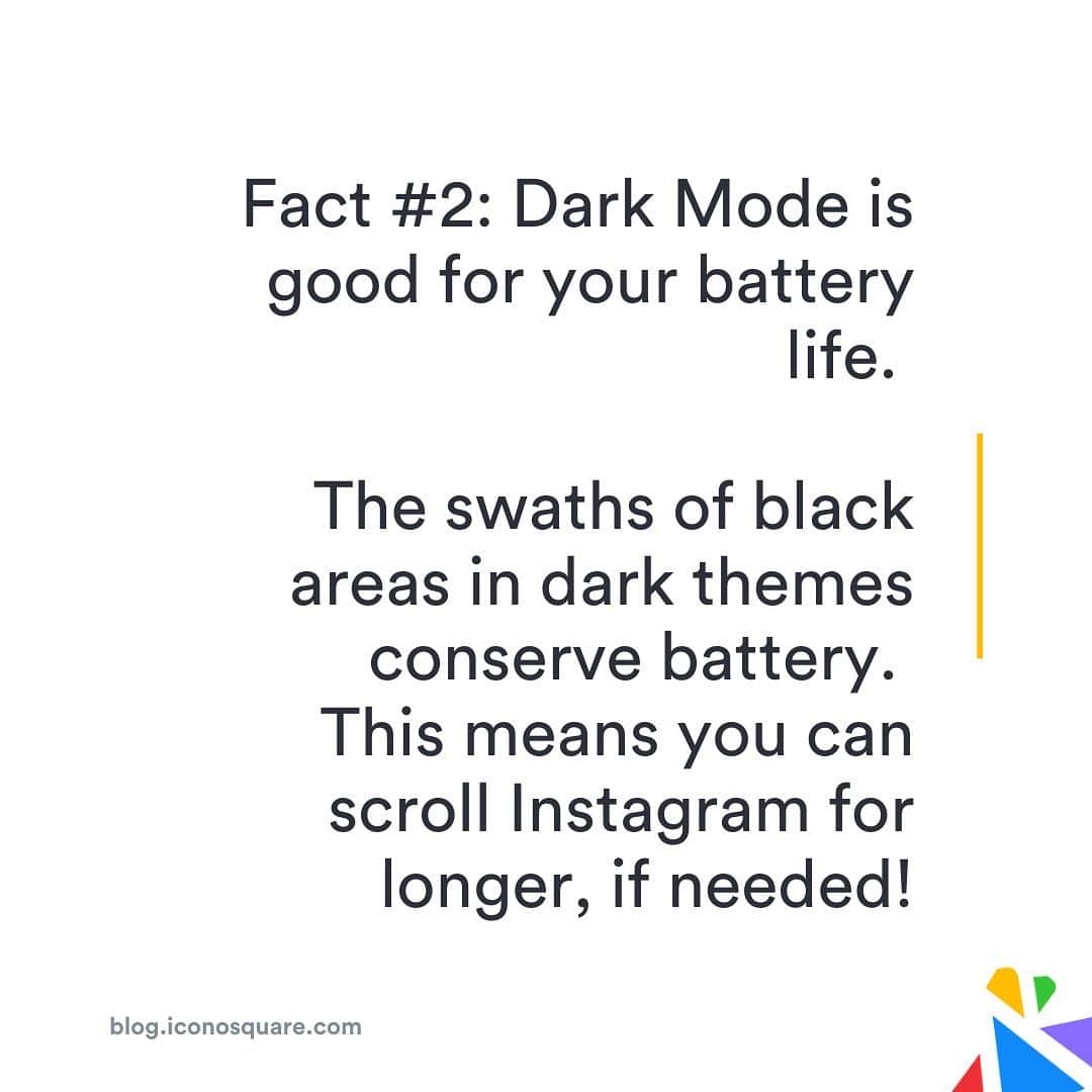 Iconosquareさんのインスタグラム写真 - (IconosquareInstagram)「Turn the lights out! 🌚✨ Dark Mode is taking over social media — here’s how you can take advantage of this new trend! 💪  Today on the blog we discuss dark mode, how to activate it, how it might impact your eye health, how to switch it on across social media platforms and more!  Considering making the switch? It's easy!  Read how to do it here —> Link in bio  https://icnsq.re/36dCWUq」1月21日 1時20分 - iconosquare