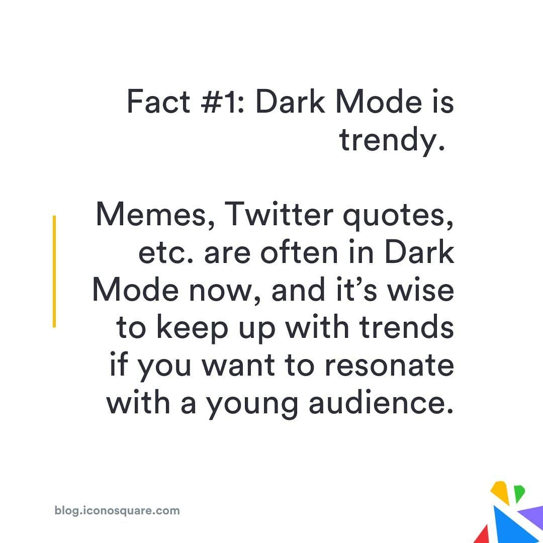 Iconosquareさんのインスタグラム写真 - (IconosquareInstagram)「Turn the lights out! 🌚✨ Dark Mode is taking over social media — here’s how you can take advantage of this new trend! 💪  Today on the blog we discuss dark mode, how to activate it, how it might impact your eye health, how to switch it on across social media platforms and more!  Considering making the switch? It's easy!  Read how to do it here —> Link in bio  https://icnsq.re/36dCWUq」1月21日 1時20分 - iconosquare