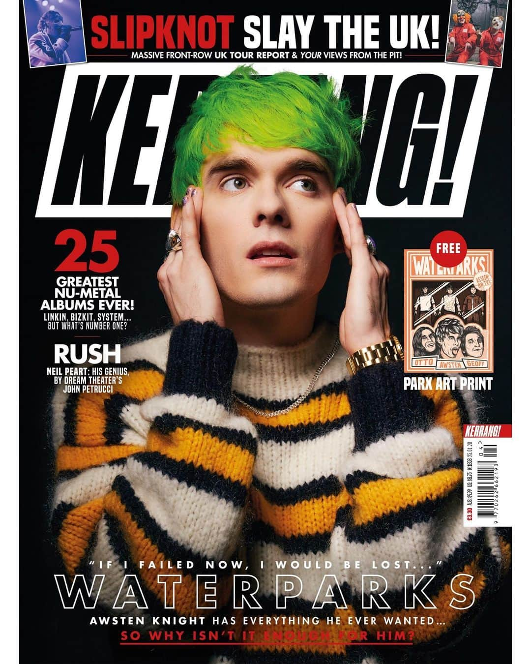 Kerrang!さんのインスタグラム写真 - (Kerrang!Instagram)「In this week's issue – out Wednesday, January 22 – Awsten Knight hits the cover for the first time ahead of Waterparks’ biggest ever UK headline tour! Pre-order the mag now and get it delivered straight to your door, anywhere in the 🌍: Kerrang.Newsstand.co.uk」1月21日 1時37分 - kerrangmagazine_