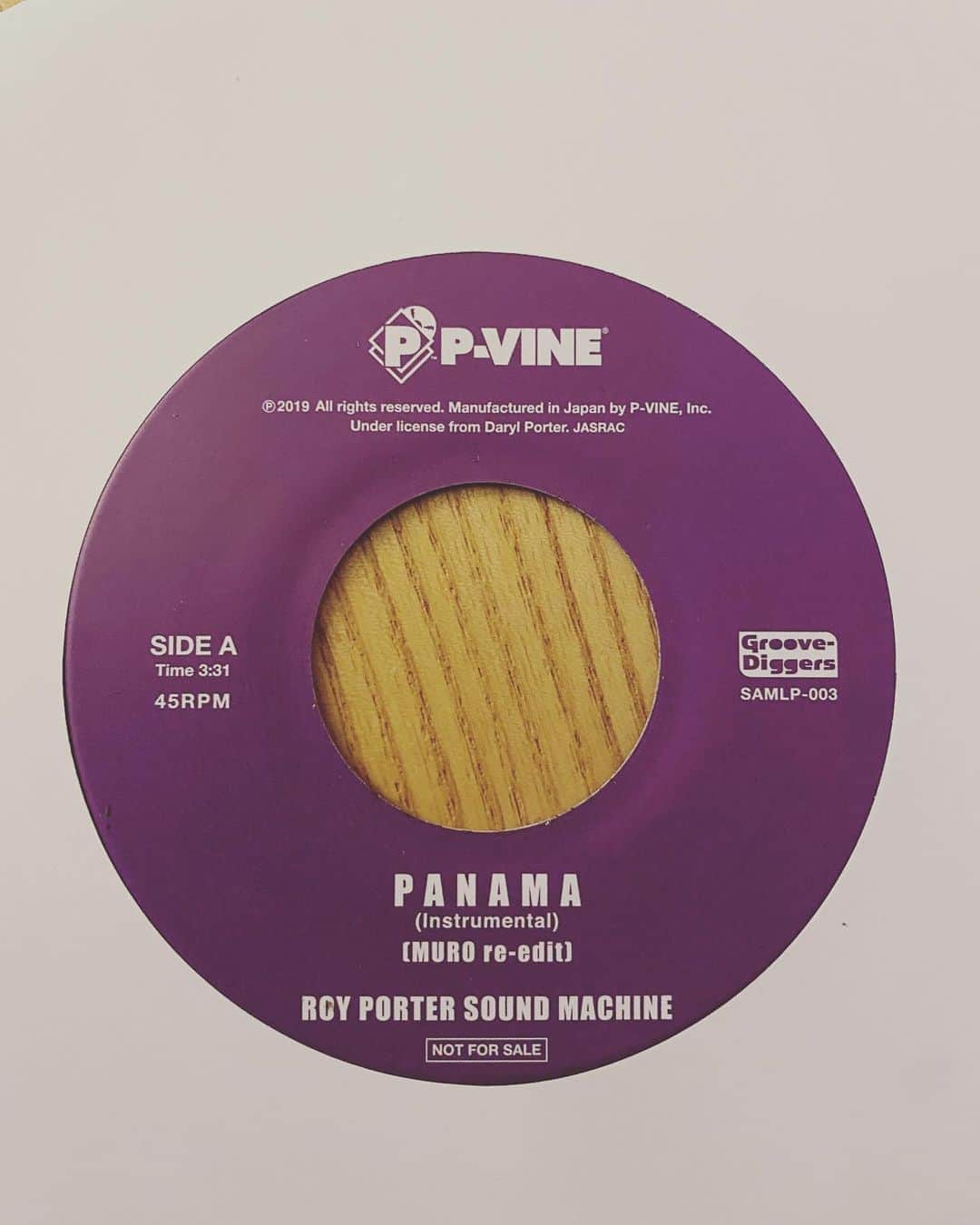 のインスタグラム：「“PANAMA” ROY PORTER SOUND MACHINE & GEORGE HOLMES  @dj_muro re-edit LO MAXIMO! 🇵🇦 コイサー」