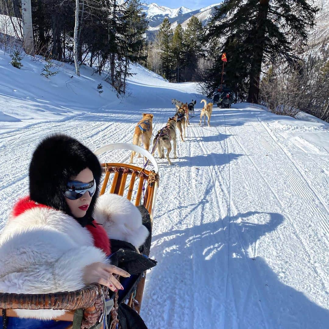 B. Akerlundさんのインスタグラム写真 - (B. AkerlundInstagram)「Winter ❄️ fun ...... #dogsledding 🐶 #aspen」1月21日 5時15分 - bcompleted