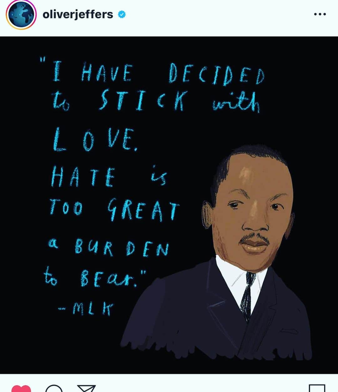 ジョーダナ・ブリュースターさんのインスタグラム写真 - (ジョーダナ・ブリュースターInstagram)「Thank you @oliverjeffers  #mlkday」1月21日 6時42分 - jordanabrewster