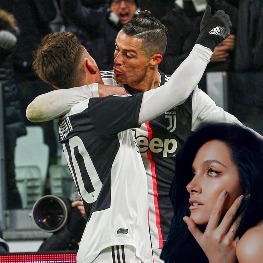 ポール・ポグバさんのインスタグラム写真 - (ポール・ポグバInstagram)「🤔 @orianasabatini è gelosa 😂😂 #Dybala #Ronaldo #Juve」1月21日 18時27分 - juvefanpage