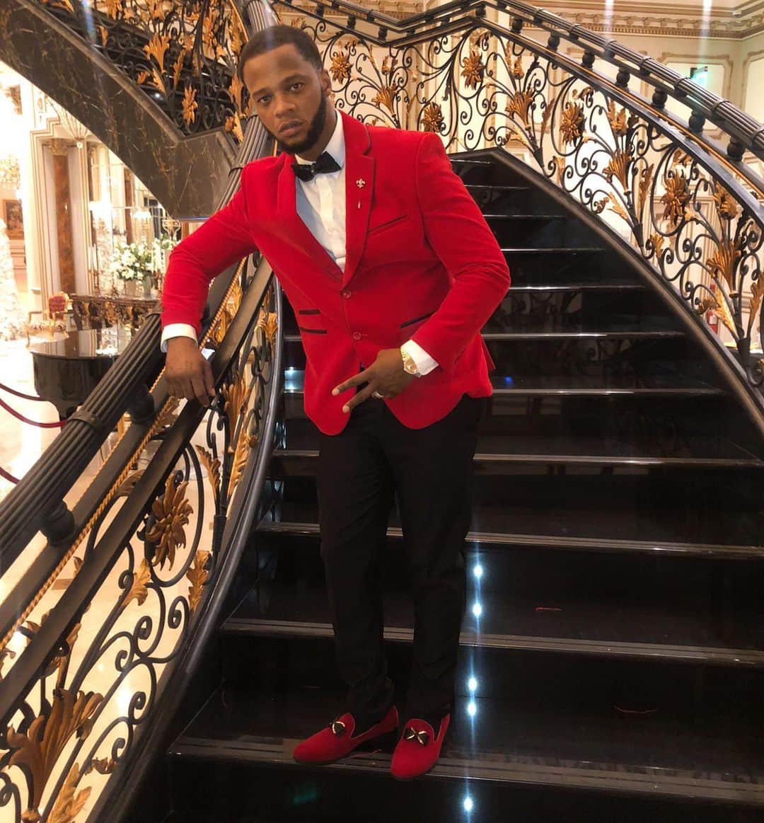 レミー・マーのインスタグラム：「My handsome husband 🥰@papoosepapoose #BlackLove #RemyMa #MeetTheMackies」