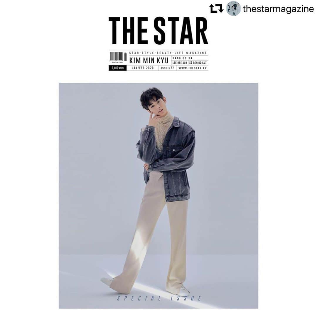 Jellyfish Entertainmentさんのインスタグラム写真 - (Jellyfish EntertainmentInstagram)「#repost @thestarmagazine ・・・ 🔝얼굴이 다한 김민규의 더스타 2종 커버 오픈🔜 ⠀ 스무살 김민규의 생애 첫 커버 화보. 청춘미st 전신 A형과 아련미st 클로즈업 B형까지 2종으로 담았습니다. 민규의 2020년 비주얼을 담은 더 많은 화보와 인터뷰가 궁금하다면? 온라인 예약판매하는 더스타 2월호를 지금 get!✔️☑️ ⠀ 오랜만에 영화로 돌아온 강소라의 또다른 커버 화보와 지난 커버 스타였던 엑스원의 미공개 비하인드 20p 화보, 영화 남산의 부장들 이희준의 패션 화보까지 2월호에서 만나요.💯 ⠀ #김민규 #KIMMINGYU #젤리피쉬 #강소라 #KANGSORA #엑스원 #X1 #이희준 #LEEHEEJUN #더스타 #더스타매거진 #thestar #thestarmagazine #더슷하 #더슷하tv」1月21日 11時10分 - jellyfish_stagram