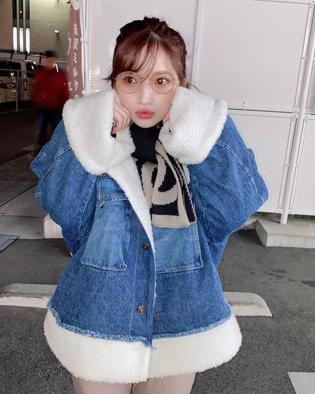 南りほのインスタグラム：「さむいさむい🦕」