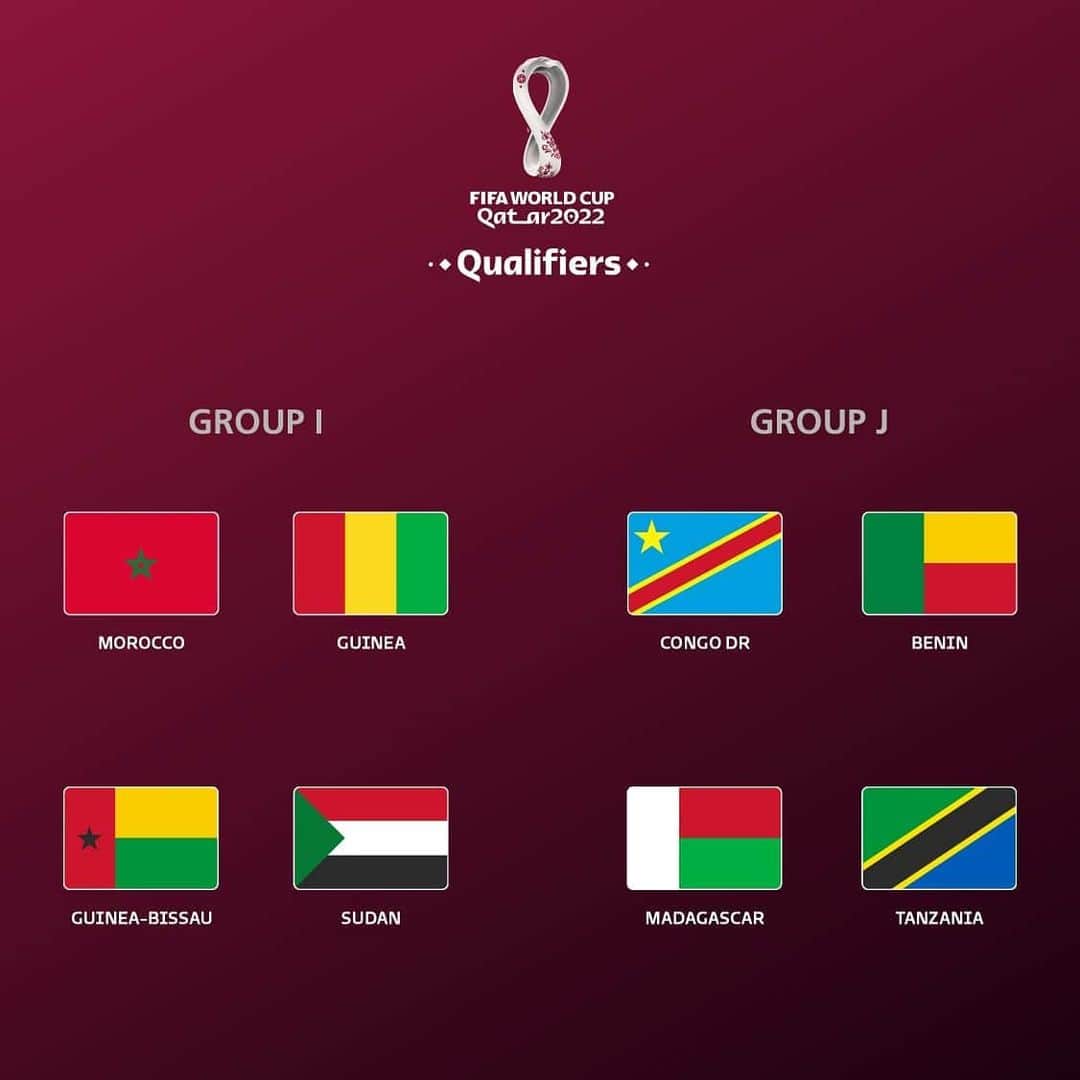 FIFAワールドカップさんのインスタグラム写真 - (FIFAワールドカップInstagram)「40 countries. 10 groups. The 2nd Round Preliminary African Draw for the 2022 #WorldCup has just been made.  The 10 group winners will then proceed to five Home and Away matches. To determine the five African teams who will compete in #Qatar.  Which teams will go through?  Who has the hardest group? Are you excited? Nervous? Scared?!」1月22日 3時17分 - fifaworldcup